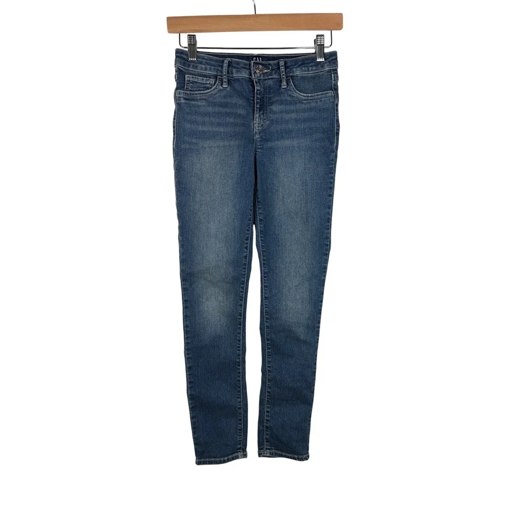 GAP Girls Super Skinny Fit Jeans size 12 Blue‎